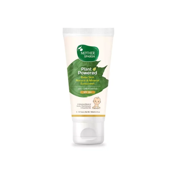 Top 10 Recommendations for Selecting the Best Sunscreen for Kids in India 10 Best Sunscreen for Kids in India : Mother Sparsh Sunscreen Lotion
