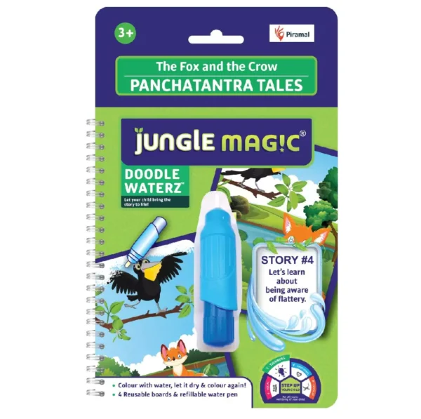 Top 10 Activities for Traveling with Toddler and Young Kids on long flight 5 Activities for Traveling with Toddler on long flight : Jungle Magic Doodle Waterz