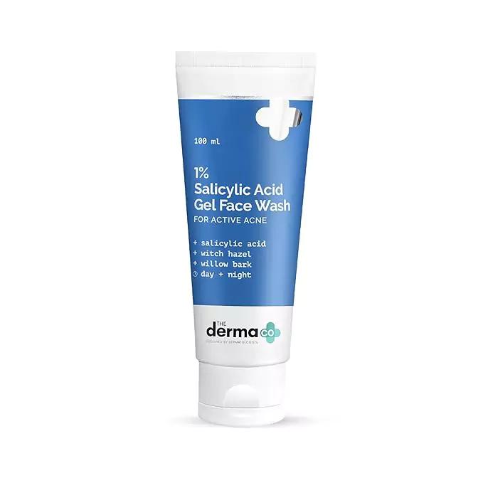 Best Salicylic Acid Face Wash : The Derma Co Salicylic Acid Gel Face Wash
