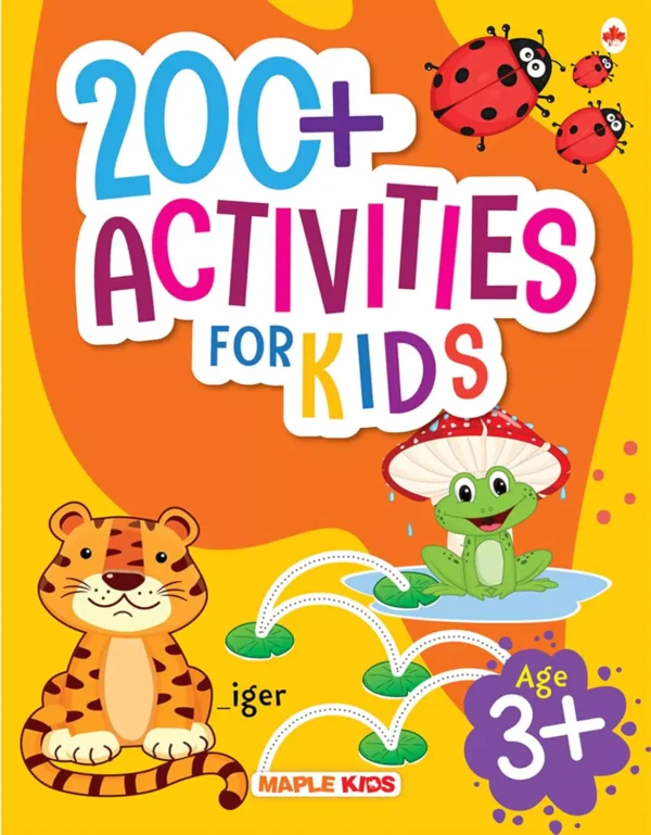 Activities for Traveling with Toddler on long flight : Brain Activity Book for Kids