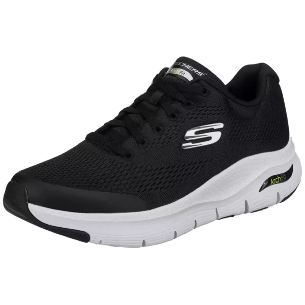 Top 8 Best Shoes for Plantar Fasciitis in India 2 Skechers Rubber Lace Up Men's Sneakers :best shoes for plantar fasciitis in India