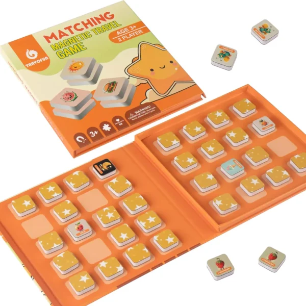10 Entertaining Travel Activities for Kids During Long Journeys 10 Magnetic Matching Memory Game for Kids : Travel Activities for Kids